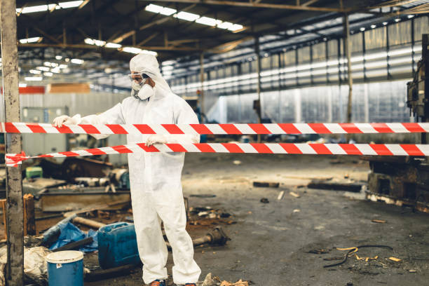 Professional Hoarding Cleanup technician working in Shelbyville, KY